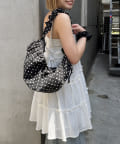 w closet(ダブルクローゼット) ドットシャーリングBAG