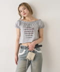 OUTLET(アウトレット) 【WHO'S WHO gallery】ユニコーンオフショルTEE