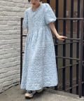w closet(ダブルクローゼット) 【3色展開】フラワーレースワンピース