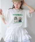 w closet(ダブルクローゼット) 【4色展開/3デザイン】ピグメントアソートTee