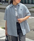CPCM(シーピーシーエム) 【U.S. POLO ASSN.】シアサッカー半袖シャツ