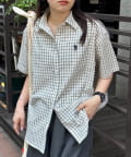 CPCM(シーピーシーエム) 【U.S. POLO ASSN.】シアサッカー半袖シャツ