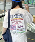CIAOPANIC TYPY(チャオパニックティピー) 【Franklin Climbing】 バックプリントフェスロゴTEE　多色柄