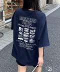 CIAOPANIC TYPY(チャオパニックティピー) 【Franklin Climbing】バックプリントフェスロゴTEE　2色柄