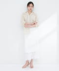 natural couture(ナチュラルクチュール) 【WEB限定】スクエアパネルレーススカート