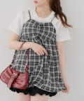NICE CLAUP / OLIVE des OLIVE OUTLET(ナイスクラップ  / オリーブ デ オリーブ アウトレット) 【RMAF】バルーンキャミチュニック