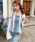 one after another NICE CLAUP(ワンアフターアナザー ナイスクラップ) 【お揃いcollection】レースパーカー