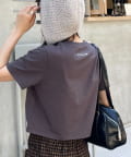 COLONY 2139(コロニー トゥーワンスリーナイン) 【PIKO企画 / リバイバル】バックロゴ刺繍コンパクトTシャツ