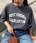 CIAOPANIC TYPY(チャオパニックティピー) USAコットン切替プリントTee