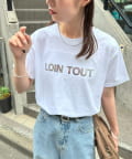 DISCOAT(ディスコート) シンプルロゴTシャツ