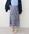 NICE CLAUP / OLIVE des OLIVE OUTLET(ナイスクラップ  / オリーブ デ オリーブ アウトレット) 【natural couture】＜ｏｓｏｎｏ＞長さ変えれるパイピングレ