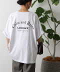 COLONY 2139(コロニー トゥーワンスリーナイン) CalmandバックプリントTシャツ