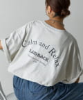 COLONY 2139(コロニー トゥーワンスリーナイン) CalmandバックプリントTシャツ
