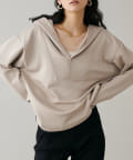 NICE CLAUP / OLIVE des OLIVE OUTLET(ナイスクラップ  / オリーブ デ オリーブ アウトレット) 【LARUTA】フード付きダンボールプルオーバー