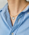 ear PAPILLONNER(イア パピヨネ) 《スターリングシルバー使用》馬チャーム付レザーチョーカーネックレス
