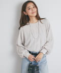 un dix cors(アンディコール) 《オンオフ兼用・大人な上品スタイル》シフォンブラウス