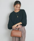 un dix cors(アンディコール) 《オンオフ兼用・大人な上品スタイル》シフォンブラウス