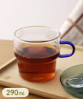 3COINS(スリーコインズ) スタッキング耐熱ガラスコップ：290ml