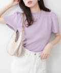 NICE CLAUP / OLIVE des OLIVE OUTLET(ナイスクラップ  / オリーブ デ オリーブ アウトレット) 【natural couture】フリル袖プチハイKTPO