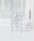 salut!(サリュ) アクリルスタンドクリップ／Flower Art Glass