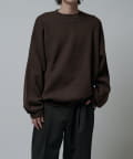 Lui's(ルイス) ウォッシャブルモダンBASICクルーネックニット