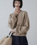 Lui's(ルイス) ウォッシャブルコンパクトクルーニット