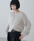 Lui's(ルイス) シャギークロップドニット