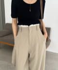 CAPRICIEUX LE'MAGE(カプリシュレマージュ) フリルウエストパンツ