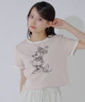 Chico(チコ) 【渋谷109店先行販売中】ミッキーリンガーチビT