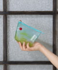 BIRTHDAY BAR(バースデイバー) 旅する喫茶×BIRTHDAY BAR　クリアポーチ
