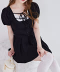 NICE CLAUP / OLIVE des OLIVE OUTLET(ナイスクラップ  / オリーブ デ オリーブ アウトレット) 【one after another】レイヤード風ニットセットアップ