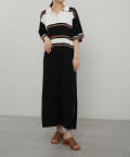OUTLET(アウトレット) 【earthy_】ラガーシャツニットワンピース