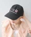 w closet(ダブルクローゼット) starロゴキャップ