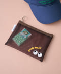 BIRTHDAY BAR(バースデイバー) おめめ　刺繍メッシュポーチ