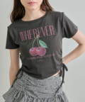 NICE CLAUP / OLIVE des OLIVE OUTLET(ナイスクラップ  / オリーブ デ オリーブ アウトレット) 【OLIVE des OLIVE】チェリーTシャツ