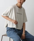 COLONY 2139(コロニー トゥーワンスリーナイン) cleanestワイドクロップドTシャツ