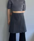 OUTLET(アウトレット) 【Pasterip】Nep denim wrap skirt