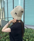 LOCUST(ローカスト) 雑材リボンHAT