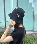 LOCUST(ローカスト) 雑材リボンHAT