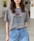 LOCUST(ローカスト) ピグメントプリントTシャツ