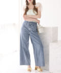NICE CLAUP / OLIVE des OLIVE OUTLET(ナイスクラップ  / オリーブ デ オリーブ アウトレット) 【one after another】ワイドデニム