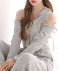 NICE CLAUP / OLIVE des OLIVE OUTLET(ナイスクラップ  / オリーブ デ オリーブ アウトレット) 【one after another】パーカー