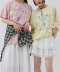 w closet(ダブルクローゼット) 【Your project Item♡】アイスプリントBIGTee