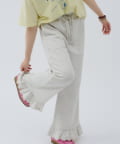 w closet(ダブルクローゼット) 【Your project Item♡】裾フリルスウェットパンツ