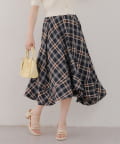 NICE CLAUP / OLIVE des OLIVE OUTLET(ナイスクラップ  / オリーブ デ オリーブ アウトレット) 2025AW【RMAF】イレヘムチェックスカート