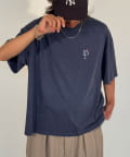 CIAOPANIC(チャオパニック) ボーダーアソート オーバーダイピグメントTシャツ