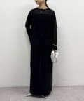 OUTLET(アウトレット) 【Loungedress】シフォンワンピース