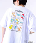 FREDY & GLOSTER(フレディ アンド グロスター) 「CUTE CHARACTERS」スマーフ集合 バックプリントTシャツ③