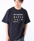 FREDY & GLOSTER(フレディ アンド グロスター) 【tuu/トゥー】おさんぽいこー。キャラ集合 フロント刺繍プリントTシャツ
