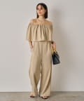 LOUNGEDRESS(ラウンジドレス) オフショルオールインワン